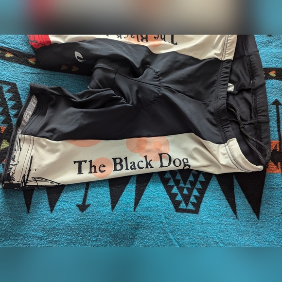 The Black Dog padded Cycling Biking shorts - Picture 2 of 9